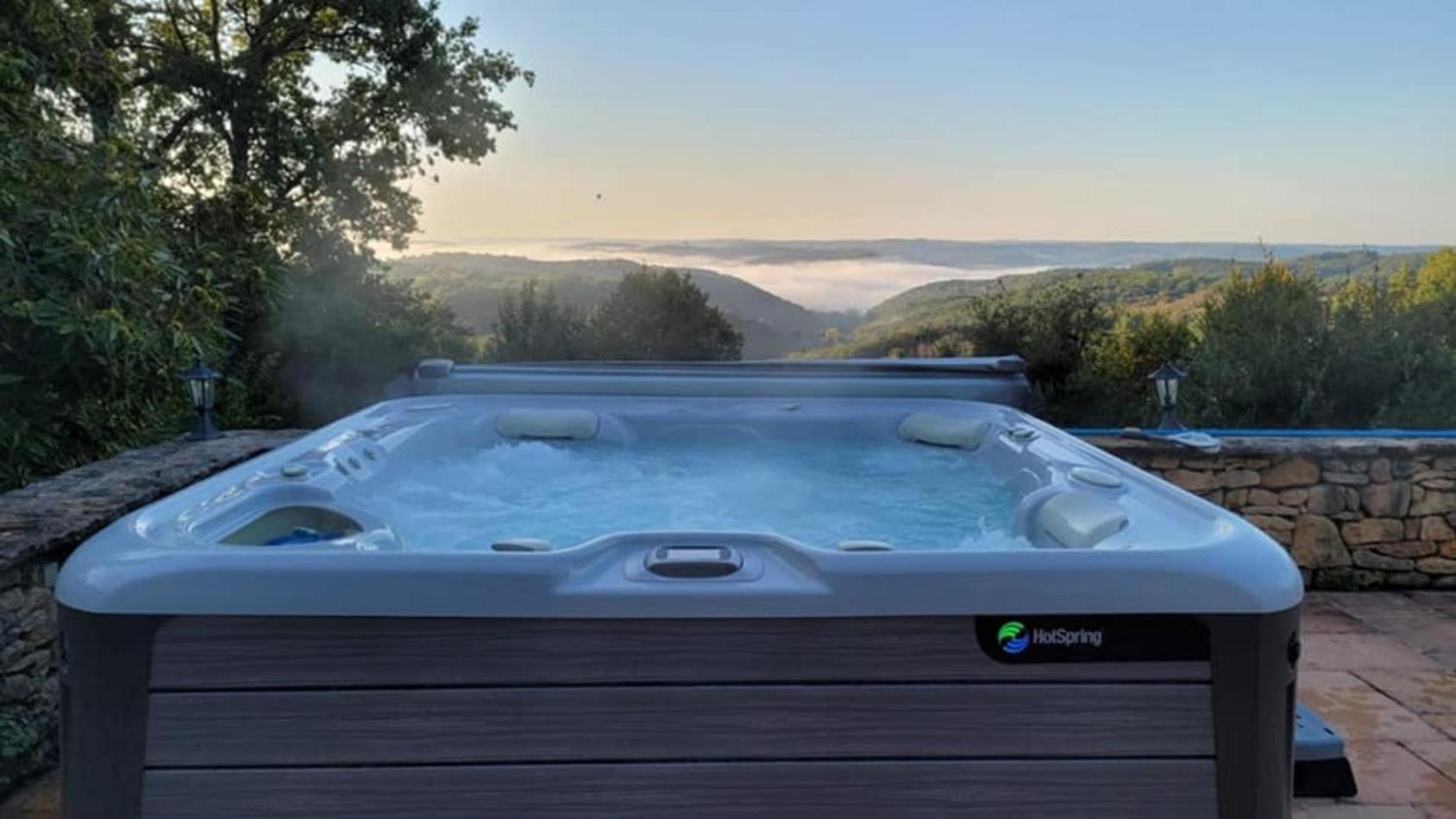 Luxury Chateau W. Pool & Hot Tub In Dordogne Beynac-et-Cazenac Exteriör bild